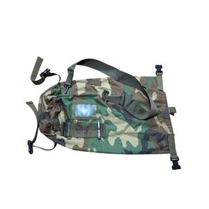 US Military Woodland Camo Laundry Bag Duffel M81 Tactical Surplus Gear